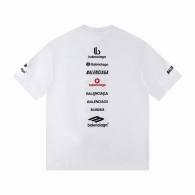 Balenciaga Short Round Collar T-shirt S-XL (267)
