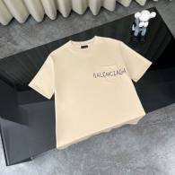 Balenciaga Short Round Collar T-shirt S-XL (180)