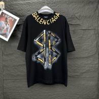 Balenciaga Short Round Collar T-shirt S-XL (214)