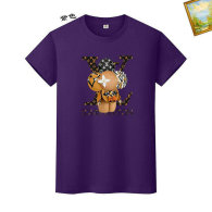 LV Short Round Collar T-shirt S-XXXXL (105)