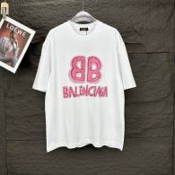 Balenciaga Short Round Collar T-shirt S-XL (221)
