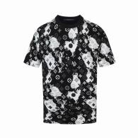 LV Short Round Collar T-shirt XS-L (335)