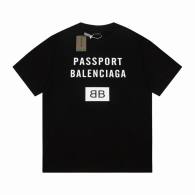 Balenciaga Short Round Collar T-shirt XS-L (190)