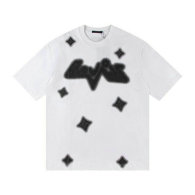 LV Short Round Collar T-shirt S-XL (117)