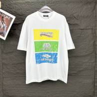 Balenciaga Short Round Collar T-shirt S-XL (211)