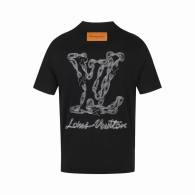 LV Short Round Collar T-shirt XS-L (392)