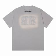 Balenciaga Short Round Collar T-shirt S-XL (197)