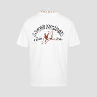 LV Short Round Collar T-shirt XS-L (443)