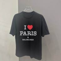 Balenciaga Short Round Collar T-shirt S-XL (308)
