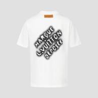 LV Short Round Collar T-shirt XS-L (360)