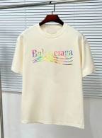 Balenciaga Short Round Collar T-shirt S-XXL (76)