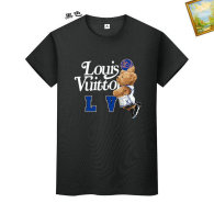 LV Short Round Collar T-shirt S-XXXXL (47)