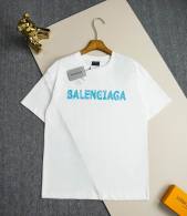 Balenciaga Short Round Collar T-shirt S-XXL (59)