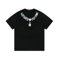 LV Short Round Collar T-shirt XS-L (235)