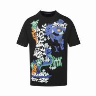 LV Short Round Collar T-shirt XS-L (402)