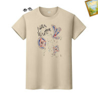 LV Short Round Collar T-shirt S-XXXXL (97)