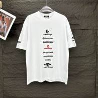 Balenciaga Short Round Collar T-shirt S-XL (204)