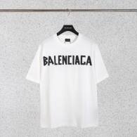 Balenciaga Short Round Collar T-shirt XS-L (164)