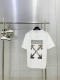 OFF-WHITE short round collar T-shirt M-XXXL (2)