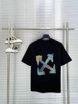 OFF-WHITE short round collar T-shirt M-XXXL (3) OFF-WHITE short round collar T-shirt M-XXXL (3)