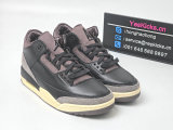 Authentic A Ma Maniere x Air Jordan 3 “Black”