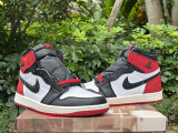 Authentic Air Jordan 1 High “Black Toe Reimagined”