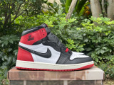Authentic Air Jordan 1 High “Black Toe Reimagined”