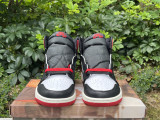 Authentic Air Jordan 1 High “Black Toe Reimagined”