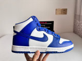 Authentic Nike SB Dunk High Game Royal/White