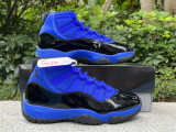 Authentic Air Jordan 11 Black/Royal Blue