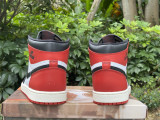 Authentic Air Jordan 1 High “Black Toe Reimagined”