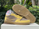 Authentic Travis Scott x Air Jordan 1 Low OG Yellow/Brown