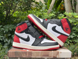 Authentic Air Jordan 1 High “Black Toe Reimagined”