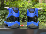 Authentic Air Jordan 11 Black/Royal Blue