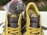 Authentic Travis Scott x Air Jordan 1 Low OG Yellow/Brown