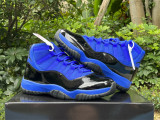 Authentic Air Jordan 11 Black/Royal Blue