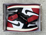 Authentic Air Jordan 1 High “Black Toe Reimagined”