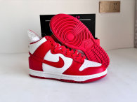 Authentic Nike SB Dunk High University Red/White