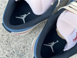 Authentic Air Jordan 1 Low White/Navy/Red