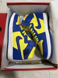 Air Jordan 1 High OG Game Royal and Varsity Maize