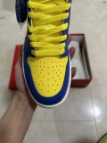 Air Jordan 1 High OG Game Royal and Varsity Maize