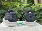 Authentic Air Jordan 4 RM “Black/Light Bone” GS