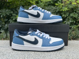 Authentic Air Jordan 1 Low WMNS “Aegean Storm”
