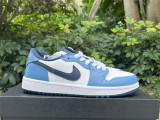 Authentic Air Jordan 1 Low WMNS “Aegean Storm”