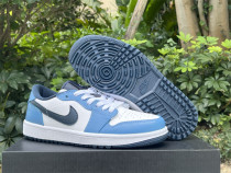 Authentic Air Jordan 1 Low WMNS “Aegean Storm”