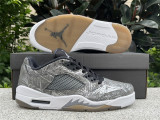 Authentic Air Jordan 5 Low WMNS Silver/Grey