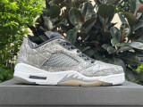 Authentic Air Jordan 5 Low WMNS Silver/Grey