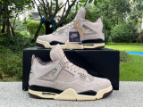 Authentic A Ma Maniere x Air Jordan 4 WMNS “Fossil Stone”