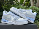 Authentic Air Jordan Legacy 312 Low GS White/Blue/Grey