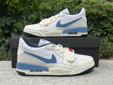 Authentic Air Jordan Legacy 312 Low GS White/Blue/Red